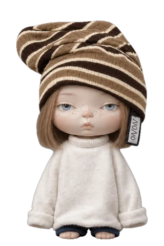 Nono with a light brown bob
